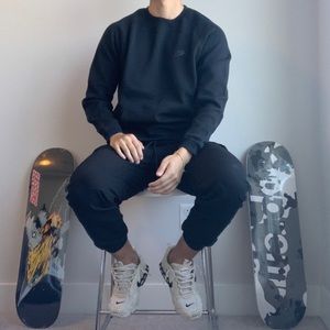 Nike Black Crewneck Sweatshirt (L)